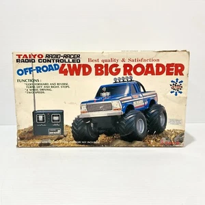 Vintage Taiyo RC Off-Road 4WD Big Roader with Radio Control - Free Postage - Bild 1 von 11