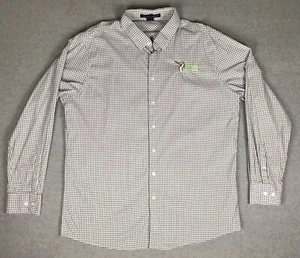 Devon & Jones Heron Home & Outdoor Long Sleeve Button Up Plaid Shirt Mens XL - Picture 1 of 9