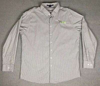 Devon & Jones Heron Home & Outdoor Long Sleeve Button Up Plaid Shirt Mens XL - Image 1 of 4