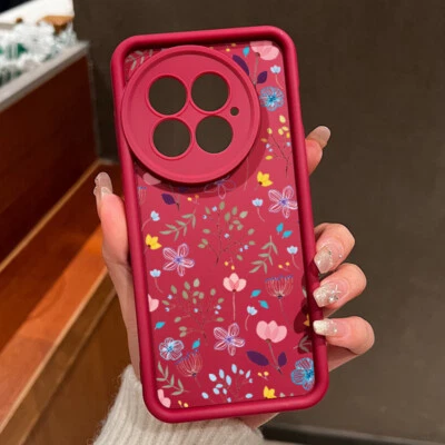 For OnePlus 13T 13R 13 12R Ace 5 Silicone Soft TPU Girly Flower Back Case Cover - Image 1 of 4