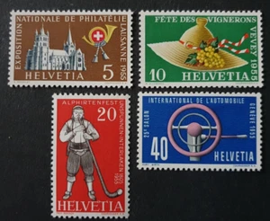 SCHWEIZ ZWITSERLAND SUISSE SATZ 1955 GEMISCHTE AUSGABE SS POSTFRISCH - Bild 1 von 1
