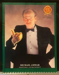Michael Ammar Featured Lecturer MUM Magicians Magazine Juni 1991 - Bild 1 von 4