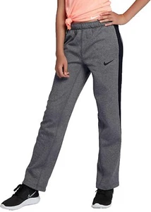NIKE GIRLS THERMA SWEAT PANTS 890282-091 MEDIUM - Picture 1 of 2