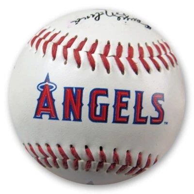 2004 Anaheim Angels Unsigned Baseball Photoball Facsimile Autos Molina Eckstein - Image 1 of 4