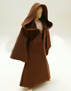 1:12 Scale Coffee Cape Cloak For Bandai SHF figma Male Body Doll (no figure)
