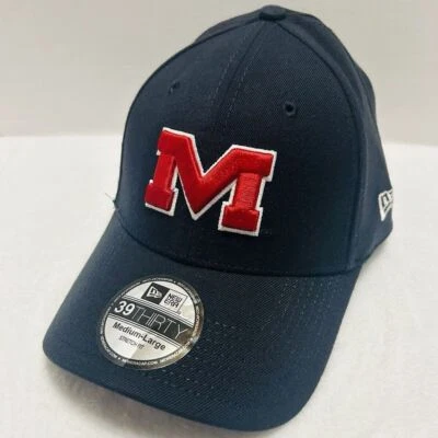 Gorra New Era Ole Miss Rebels 39THIRTY elástica flexible azul M/L NCAA College Foto 1 de 4