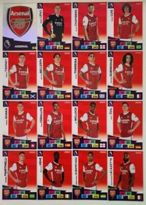 2020-21 Panini Adrenalyn XL EPL Soccer Cards - Arsenal Team Set of 16 cards - Picture 1 of 1