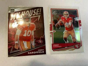 2020 Donruss Optic Jimmy G My House #MH-10 & Base #86 Both Fresh Out Of Pack!!!! - Picture 1 of 2