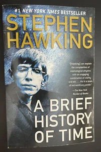 A Brief History of Time Paperback Stephen Hawking #1 New York Times Bestseller - Picture 1 of 2