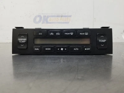 97 1997 TOYOTA CELSIOR TEMPERATURE AC HEAT CLIMATE CONTROL 5590050182 - Image 1 of 4