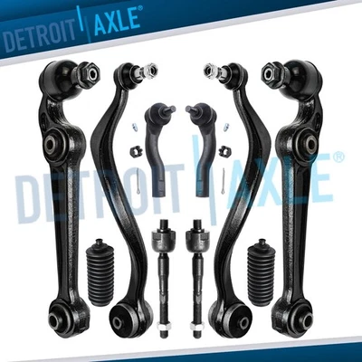 Brazos de control inferiores delanteros botas con extremos de varilla de amarre para Fusion Milan Mercury 2.5L 3.0L Foto 1 de 4