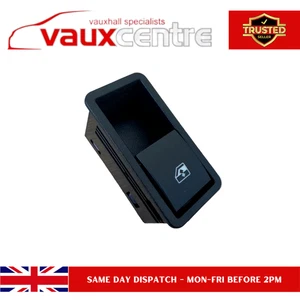 ORIGINAL VAUXHALL ASTRA H REAR ELECTRIC WINDOW SWITCH 13228882 13197131 NEW - Picture 1 of 5