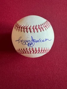 Reggie Jackson, "Autographed" (JSA), Official Rawlings Baseball-Vintage Yankees - Picture 1 of 2