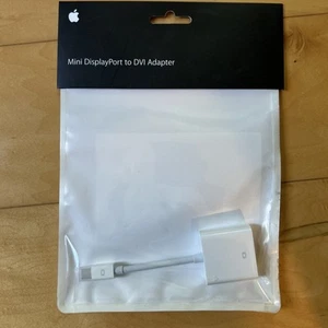 GENUINE Apple Mini DisplayPort to DVI Adapter MB570Z/A New - Picture 1 of 5