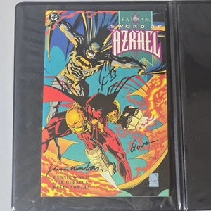 BATMAN SWORD OF AZRAEL TPB SIGNIERT VON JOE QUESADA, NOWLAN, LOVERN MIT COA - Bild 1 von 11