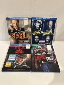 Action Movie Lot Of 4 Blu-ray W/slipcovers - Picture 1 of 8