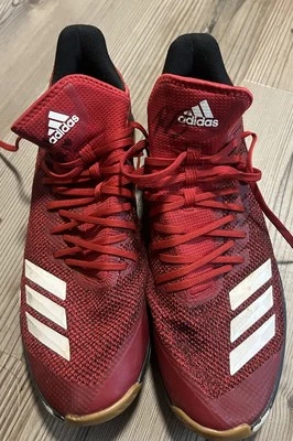 Patrick Bailey NC State # 5 San Francisco Giants Game Used Autograph Turf Shoes - Image 1 of 4