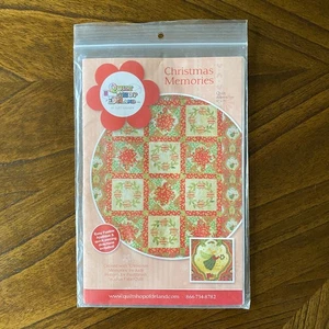 Christmas Memories Quilt Pattern by Judy Hansen Quilt Shop of Deland | 61"X75" - Picture 1 of 3