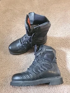 Harley Davidson Riding Boots Men Size 9M Leather FXRG Motorcycle - Picture 1 of 10