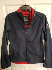 Chic-Fil-A Womens Blue Jacket Small Oobe Team Employee Fleece Lined - Picture 1 of 4