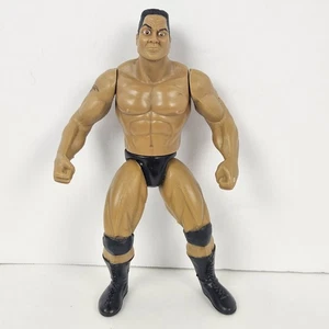 ACTION FIGURE JAKKS WWF DWAYNE "THE ROCK" JOHNSON WRESTLING 1996 WWE WWF TITAN - Foto 1 di 12