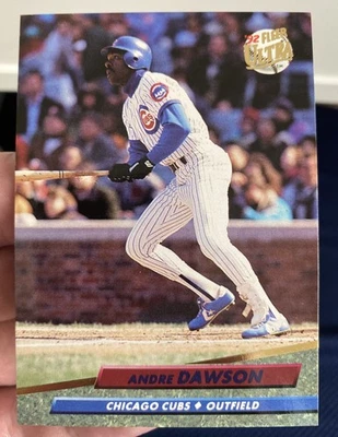 1992 Fleer Ultra Andre Dawson #468 Chicago Cubs HOF - Image 1 of 2