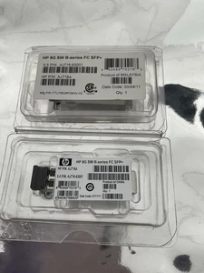 10 Stück AJ716A HP 8Gb Kurzwellen Fibre Channel SFP+ Transceiver AJ716-63001 - Bild 1 von 3