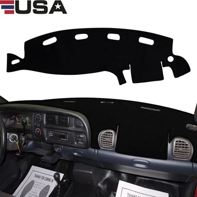 Cubierta de salpicadero de coche antideslizante almohadilla parasol tapete para Dodge Ram 2500 1998-2001 Foto 1 de 4