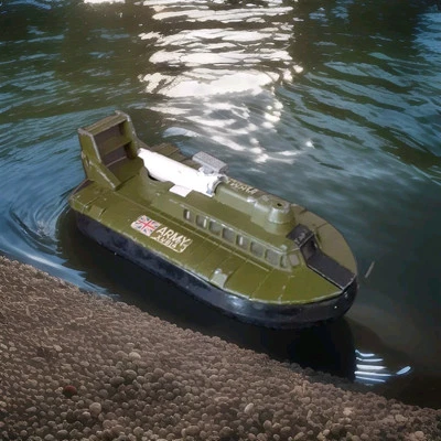 Dinky Toys 290 - British Army SRN6 Military Hovercraft - Moderate Play Wear - Image 1 of 4