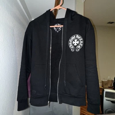 Sudadera con capucha con cremallera Chrome Hearts Eye Chart Foto 1 de 4