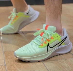 Men Nike Pegasus 38 Road Running Casual Shoes Barely Volt/Barely Volt CW7356-700 - Picture 1 of 7