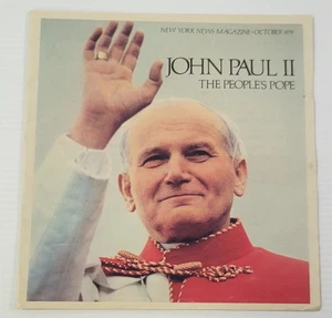 *L3) New York News Magazine October 1979 Pope John Paul II - Picture 1 of 10
