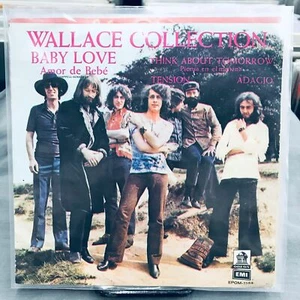 WALLACE COLLECTION - BABY LOVE - 1972 RARE MEXICAN 7" EP PS, CLASSIC ROCK - Picture 1 of 4