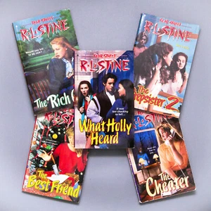 R.L. Stine FEAR STREET x5 Book Lot | Rich Girl / What Holly Heard / Stepsister 2 - Picture 1 of 18