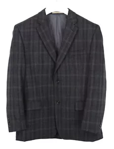 JOSEPH ABBOUD Blazer Men's (UK) 42 Single Breasted Wool Plaid Half Lined - Picture 1 of 10