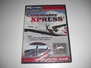 COMMUTER XPRESS 2 Pc Cd Add-On Flight Simulator Sim 2004 & X FS2004 FSX FS - NEW - Picture 1 of 1