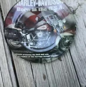 Harley Davidson geboren in den USA Replik The Heritage Softail klassische Platte - Bild 1 von 4
