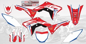 181206 GRAPHICS DECALS STICKERS FOR HONDA CRF250 R 2018-2021 CRF450 R 2017-2020 - Imagen 1 de 1