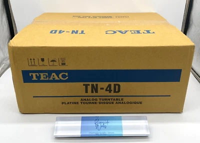 TEAC TN-4D-SE WA Walnut Direct Drive Turntable W/ Sumiko MM Cartridge New F/J - Image 1 of 4