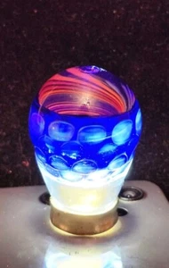Fermacarte vintage e retrò goccia ART GLASS caleidoscopio soffiato a mano - Foto 1 di 18
