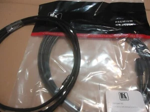 KRAMER USB 2.0 A(M) TO A(F) ACTIVE EXTENDER CABLE 4.5M +3M FIREWIRE 6 PIN CABLE - Picture 1 of 14
