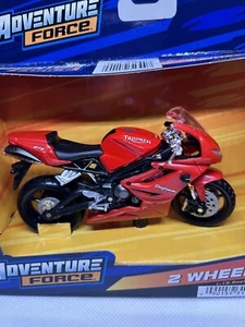 TRIUMPH DAYTONA 675 triple bicicleta modelo escala motocicleta Diecast Toys Maisto 1:18 - Imagen 1 de 10