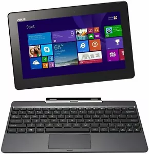 ASUS Transformer Book T100TA 10,1" Intel Atom Quad Core 1,46 GHz 2 GB RAM 32 GB SSD - Foto 1 di 8