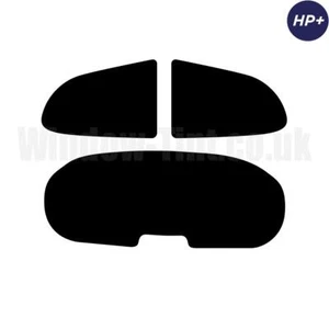 For Mitsubishi Colt 3-door 2004-07 Carbon Pre Cut Window Tint 5% Limo 2-ply HP+ - Picture 1 of 10