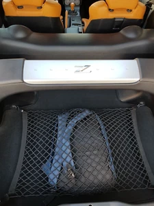 Trunk Floor Style Organizer Mesh Web Cargo Net for NISSAN 350Z 2003-2009 New - Picture 1 of 19