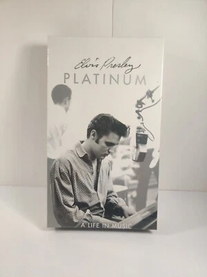 Platinum A Life in Music Elvis Presley (Cassette, 1997, 4 Cassette Tapes) - Image 1 of 4