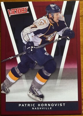 2010-11 Upper Deck Victory Red Patric Hornqvist #108 Nashville Predators - Image 1 of 2