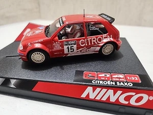 50284|  NINCO  1/32 SLOT CAR/Citroen Saxo "sven Haaf" NEW Old Stock  - Picture 1 of 6