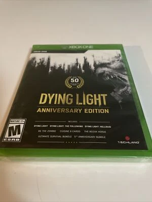 Dying Light Anniversary Edition - X1 -  Xbox One - New Sealed - Fast Free Ship - Image 1 of 4