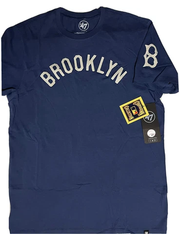 Brooklyn Dodgers Shirt  47’ Medium Cooperstown Collection Ebbets Field Rare NWT Cover